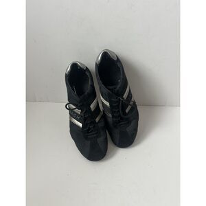 COACH JAYME BLACK/SILVER WOMENS SIGNATURE C Logo Canvas Sneakers